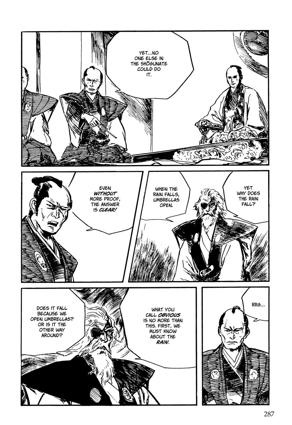Kozure Ookami Chapter 121 page 37 - Chapter 121: Stone Upon Stone