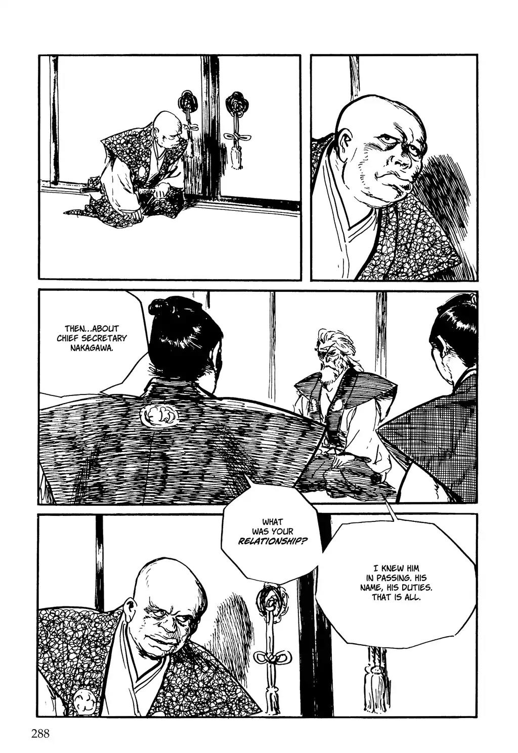Kozure Ookami Chapter 121 page 38 - Chapter 121: Stone Upon Stone