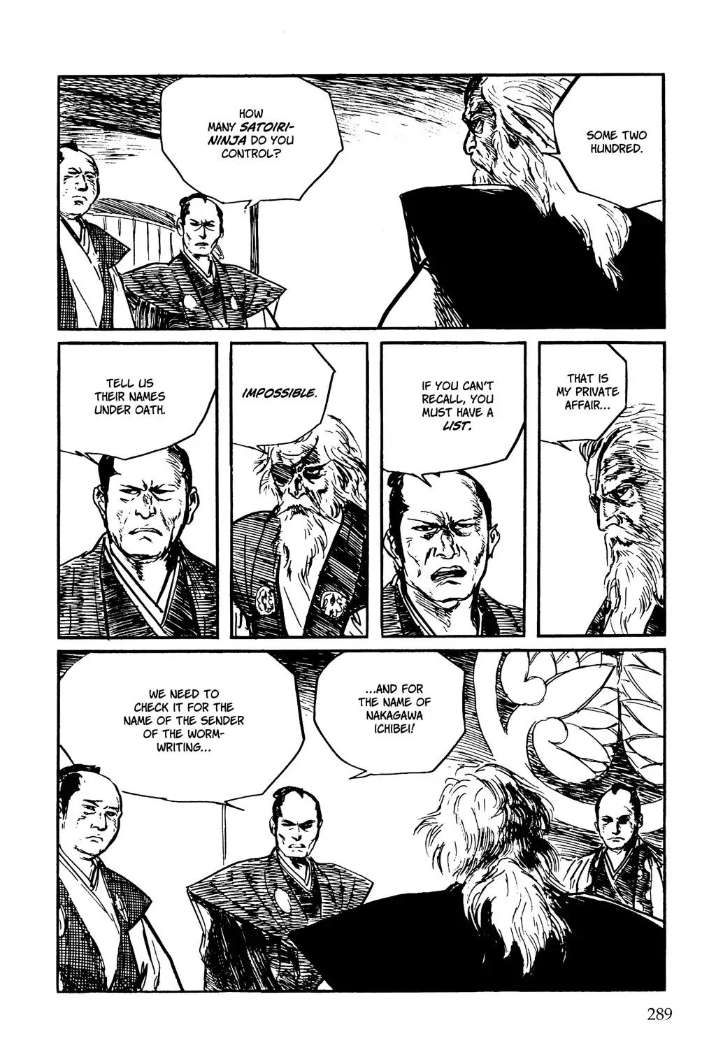 Kozure Ookami Chapter 121 page 39 - Chapter 121: Stone Upon Stone