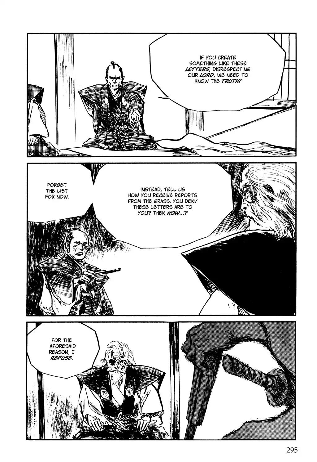 Kozure Ookami Chapter 121 page 44 - Chapter 121: Stone Upon Stone