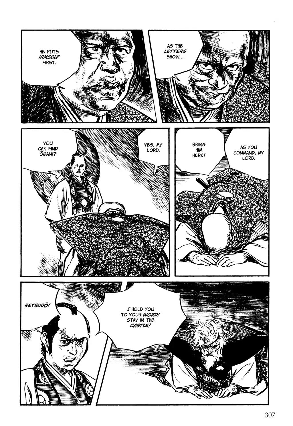 Kozure Ookami Chapter 121 page 55 - Chapter 121: Stone Upon Stone