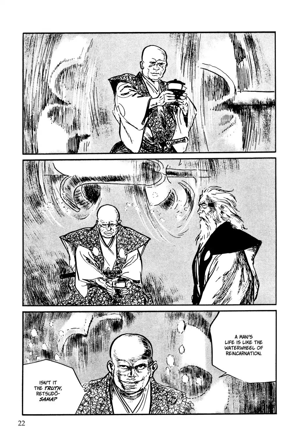 Kozure Ookami Chapter 122 page 21 - Chapter 122: Perhaps In Death