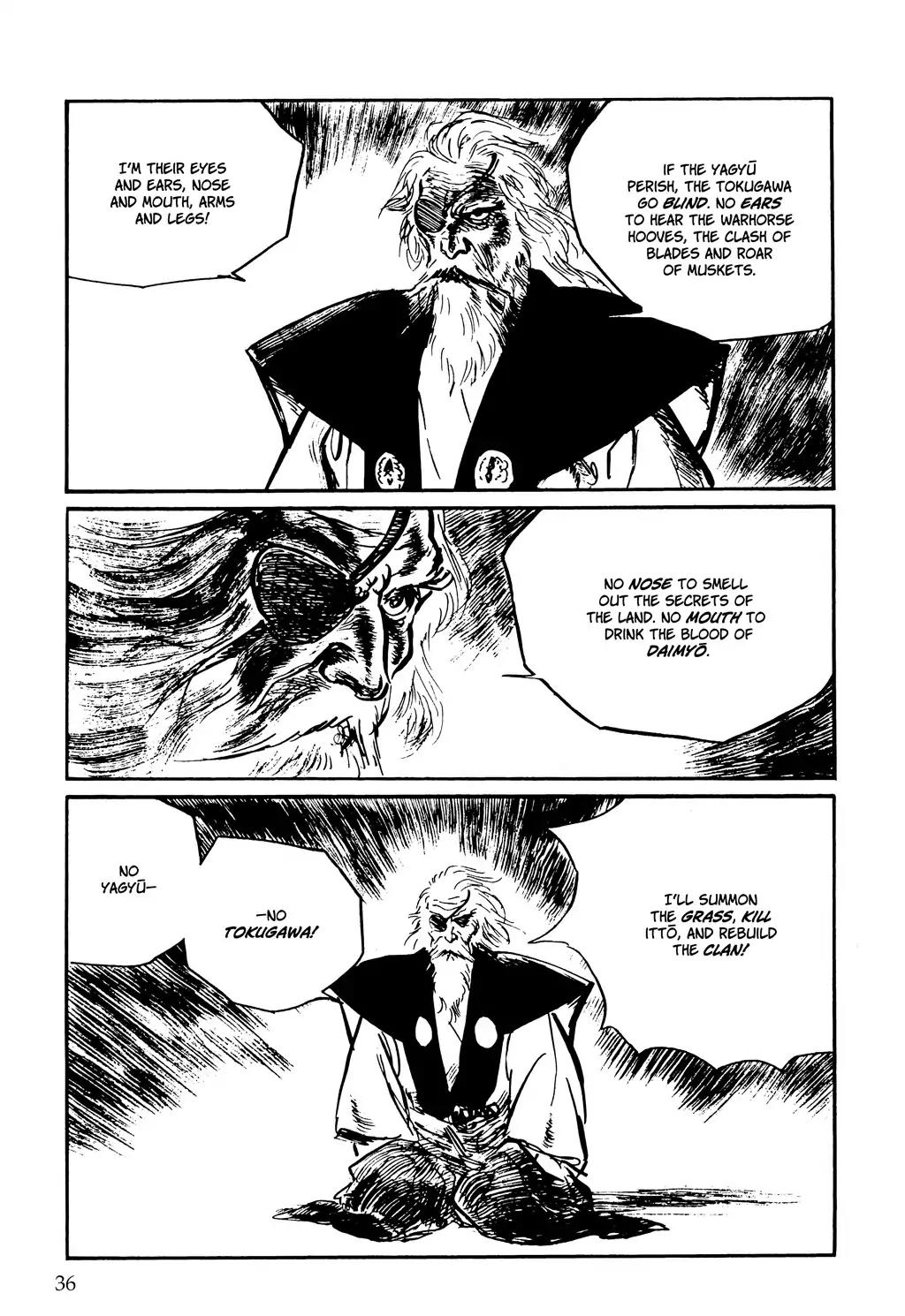 Kozure Ookami Chapter 122 page 35 - Chapter 122: Perhaps In Death