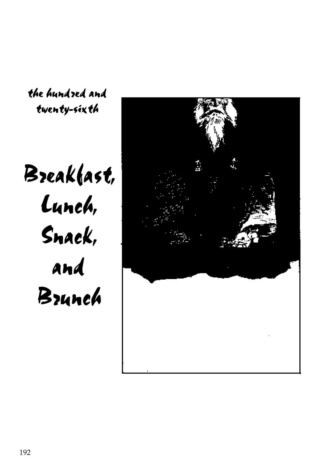 Kozure Ookami Chapter 126 page 1 - Chapter 126: Breakfast, Lunch, Snack, And Brunch