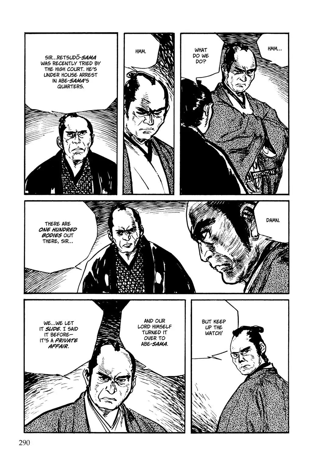 Kozure Ookami Chapter 127 page 38 - Chapter 127: By His Own Hand