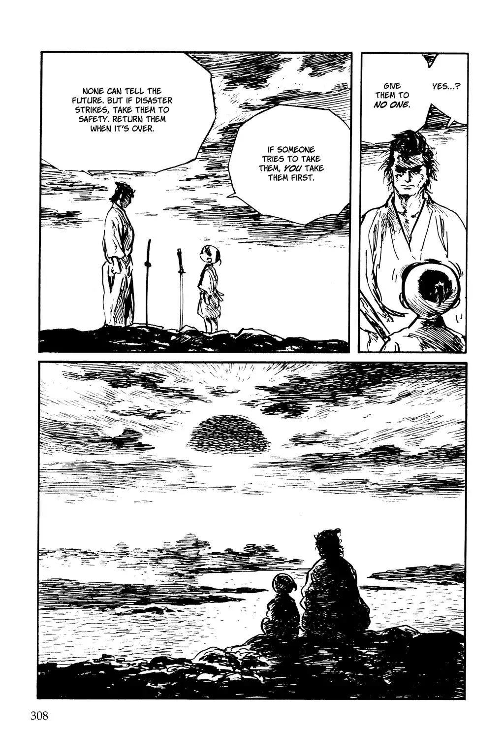 Kozure Ookami Chapter 127 page 55 - Chapter 127: By His Own Hand