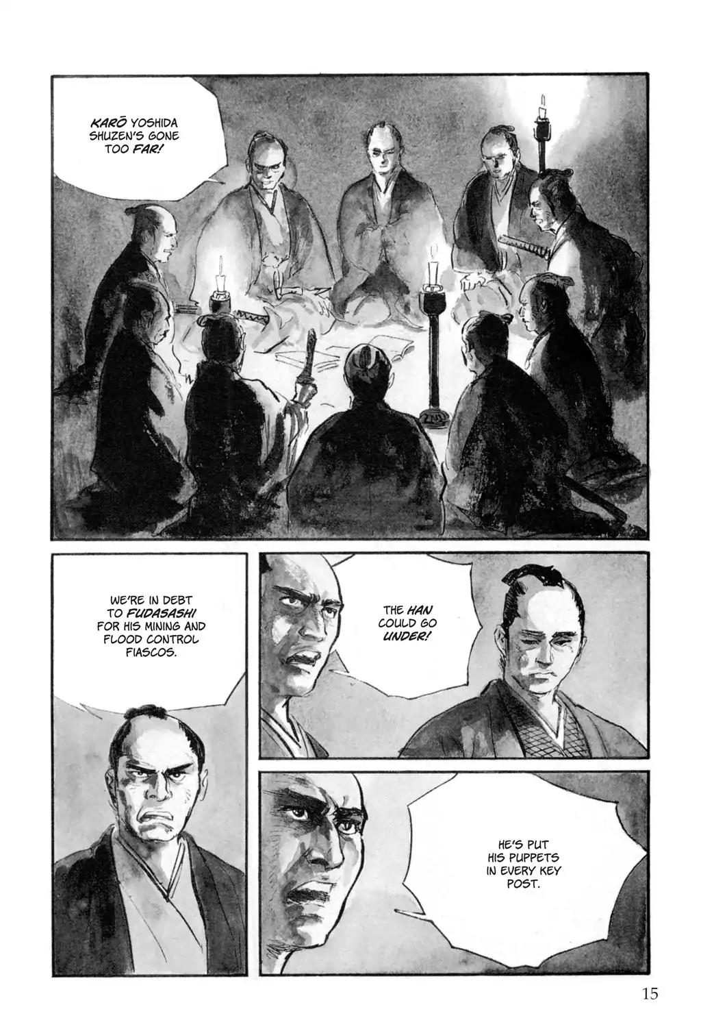 Kozure Ookami Chapter 128 page 13 - Chapter 128: Tales Of The Grass: Nindo Ukon