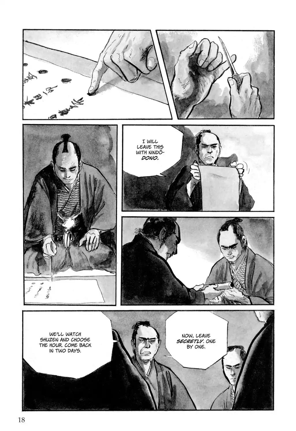 Kozure Ookami Chapter 128 page 16 - Chapter 128: Tales Of The Grass: Nindo Ukon