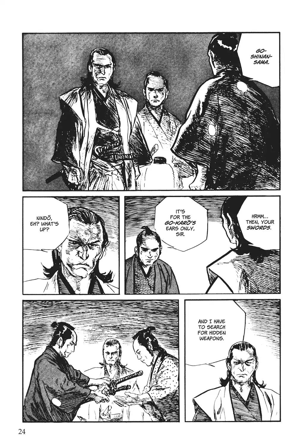 Kozure Ookami Chapter 128 page 22 - Chapter 128: Tales Of The Grass: Nindo Ukon