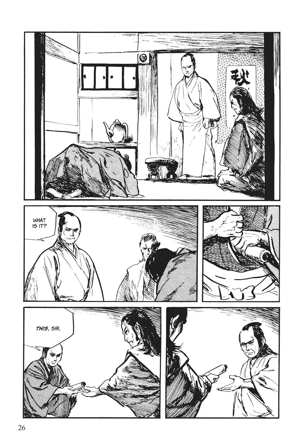 Kozure Ookami Chapter 128 page 24 - Chapter 128: Tales Of The Grass: Nindo Ukon