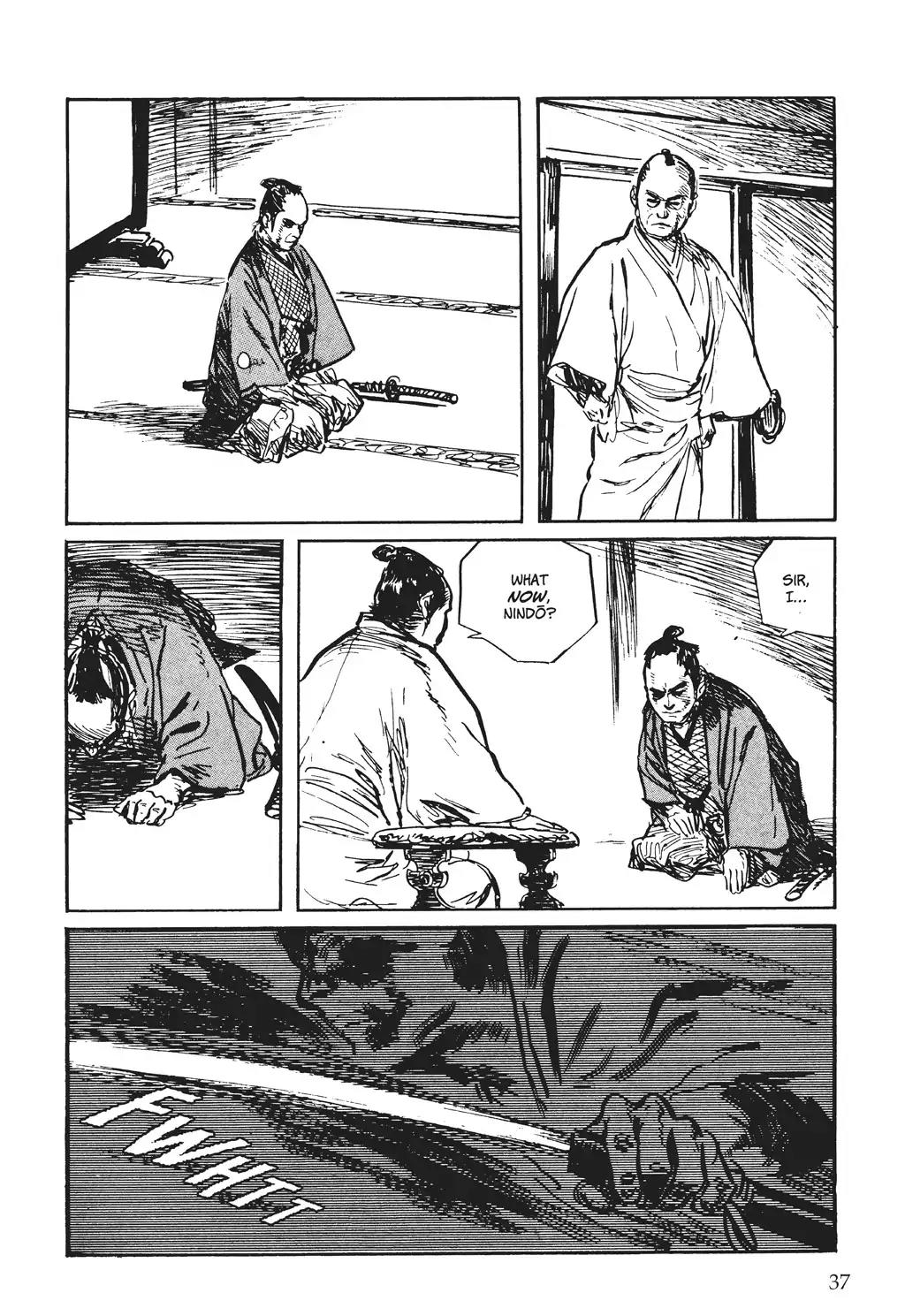 Kozure Ookami Chapter 128 page 35 - Chapter 128: Tales Of The Grass: Nindo Ukon