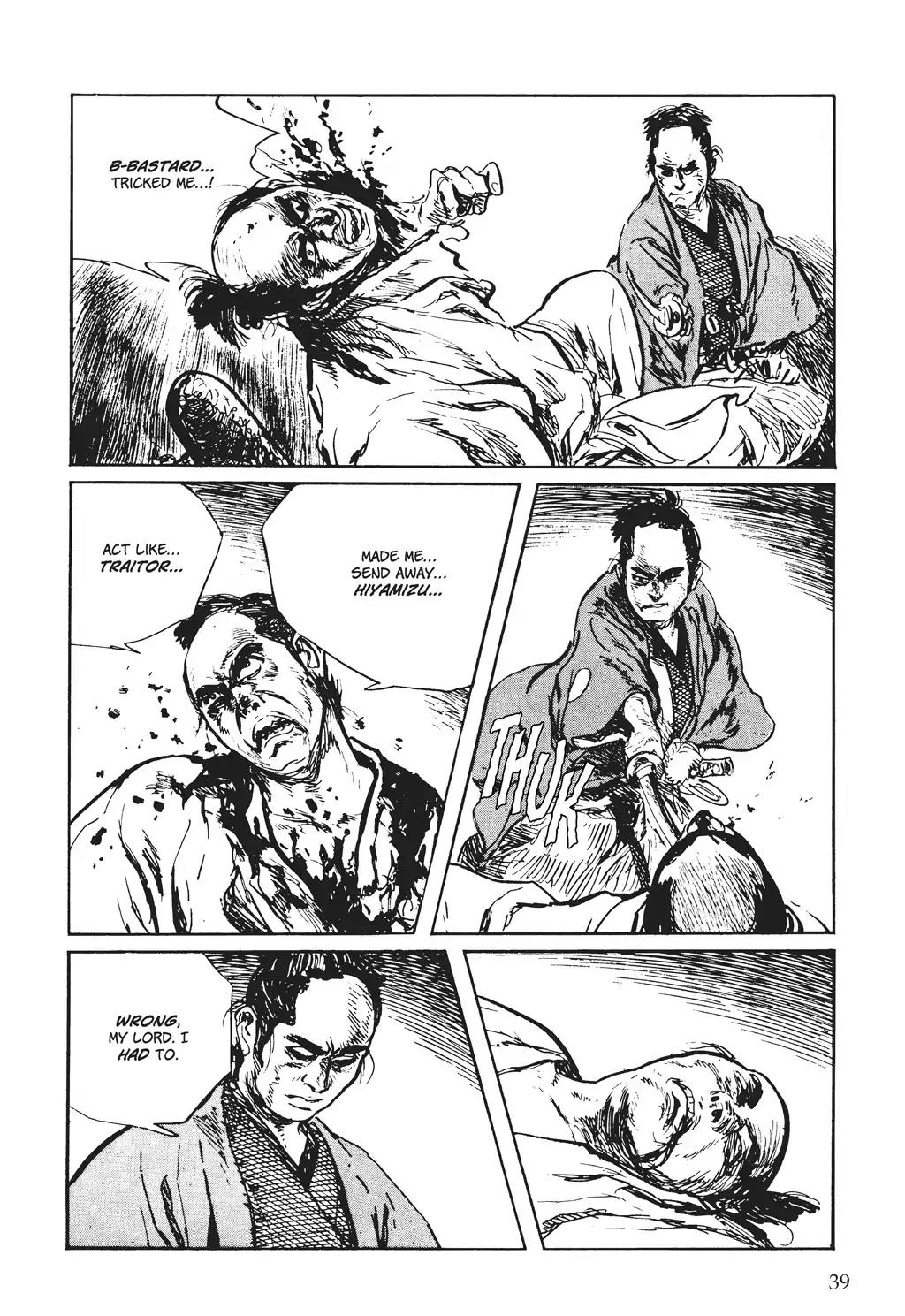 Kozure Ookami Chapter 128 page 37 - Chapter 128: Tales Of The Grass: Nindo Ukon