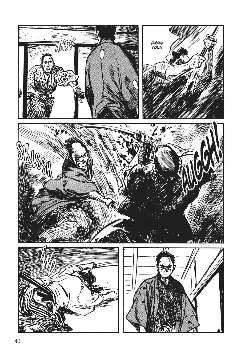 Kozure Ookami Chapter 128 page 38 - Chapter 128: Tales Of The Grass: Nindo Ukon