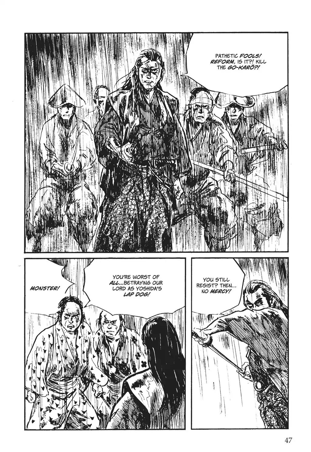 Kozure Ookami Chapter 128 page 44 - Chapter 128: Tales Of The Grass: Nindo Ukon
