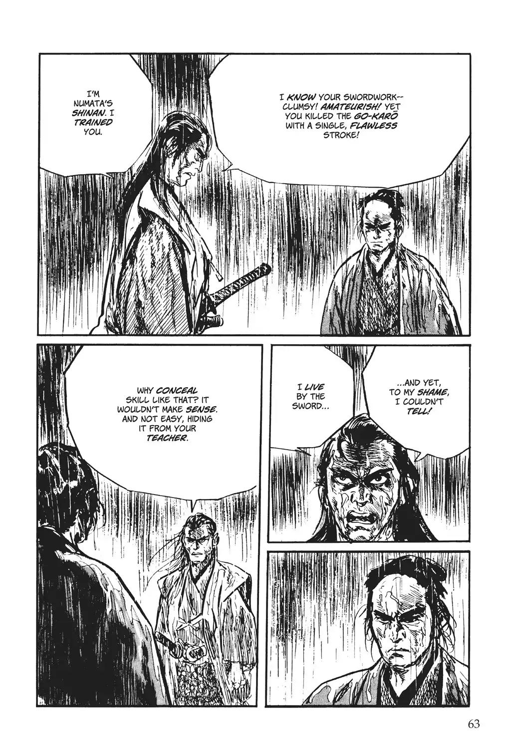Kozure Ookami Chapter 128 page 60 - Chapter 128: Tales Of The Grass: Nindo Ukon