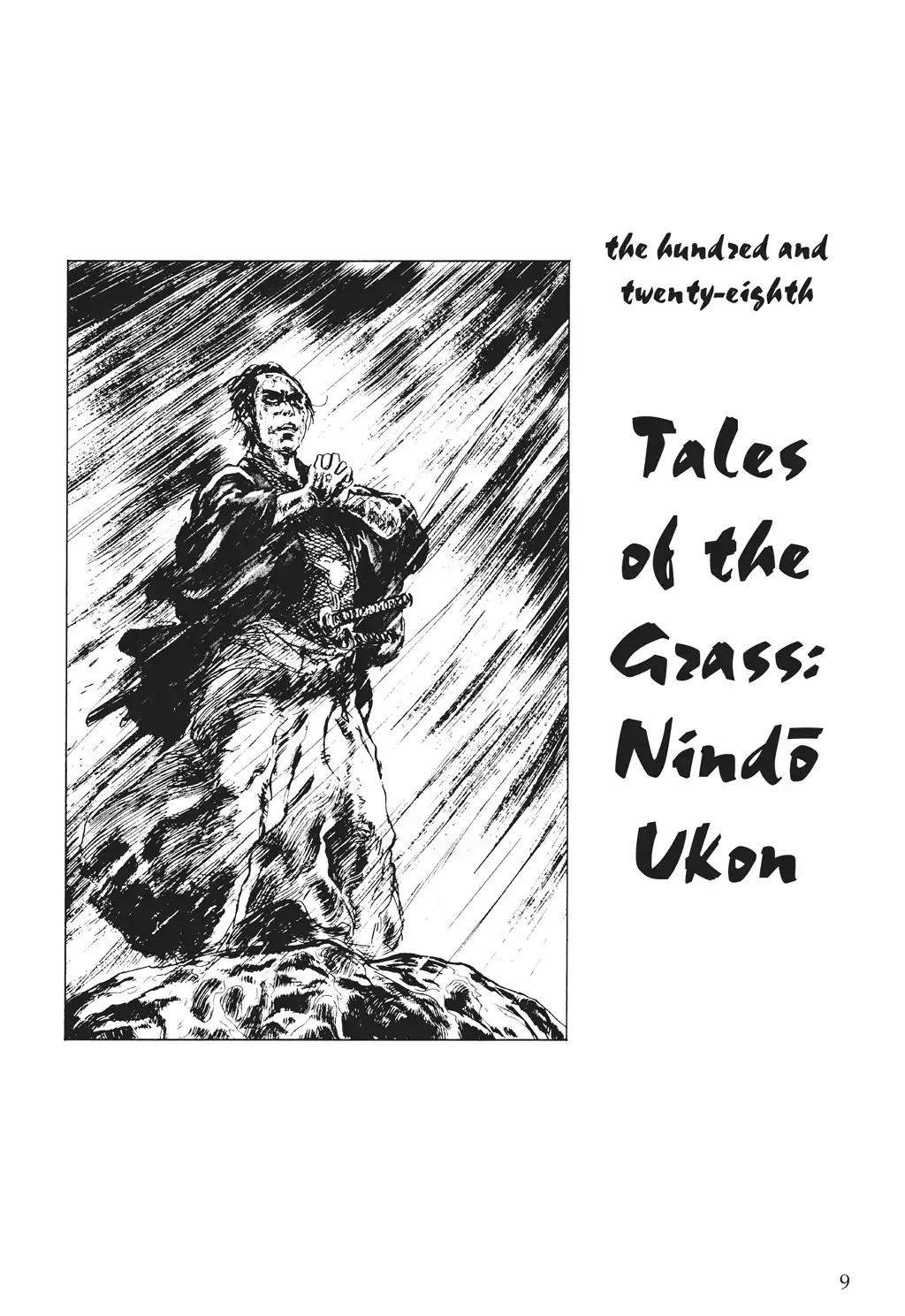 Kozure Ookami Chapter 128 page 8 - Chapter 128: Tales Of The Grass: Nindo Ukon