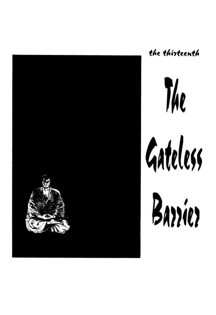 Kozure Ookami Chapter 13 page 1 - Chapter 13: The Gateless Barrier