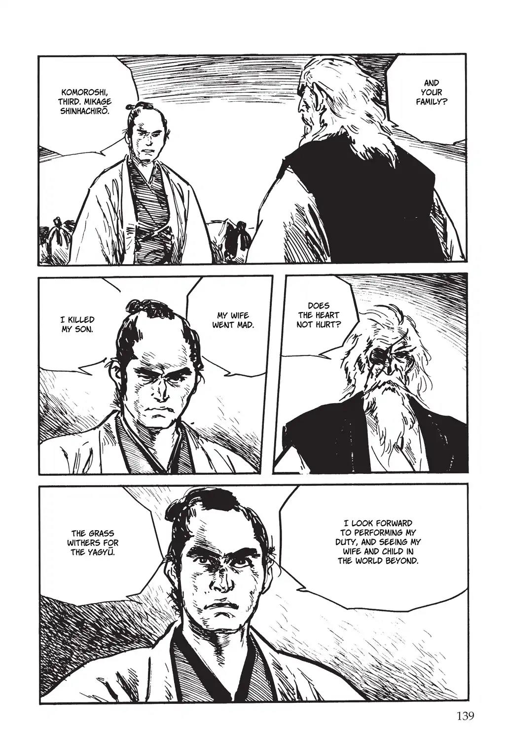 Kozure Ookami Chapter 135 page 8 - Chapter 135: Way Of The Warrior, Way Of Man