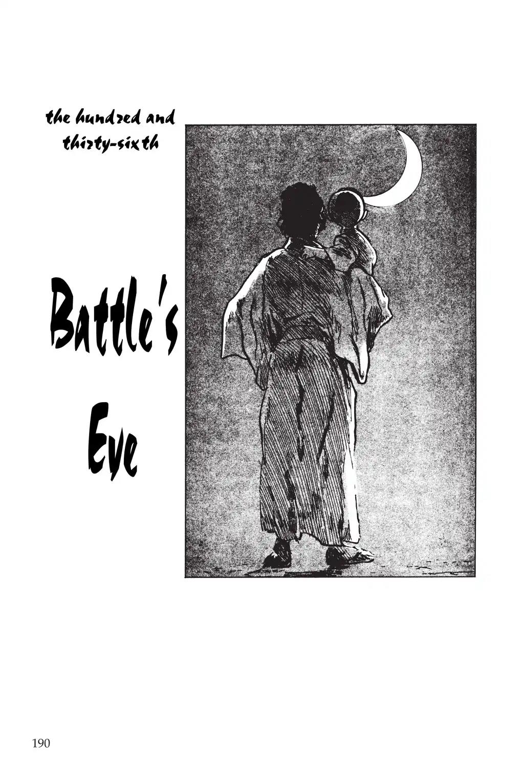 Kozure Ookami Chapter 136 page 1 - Chapter 136: Battle's Eve
