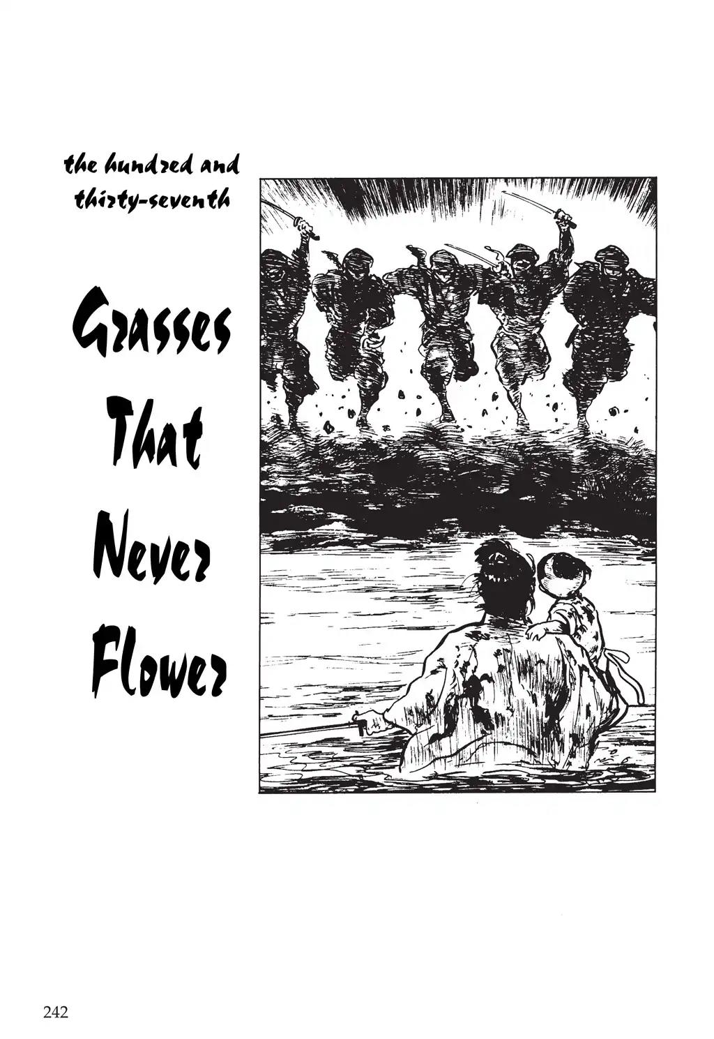 Kozure Ookami Chapter 137 page 1 - Chapter 137: Grass That Never Flower