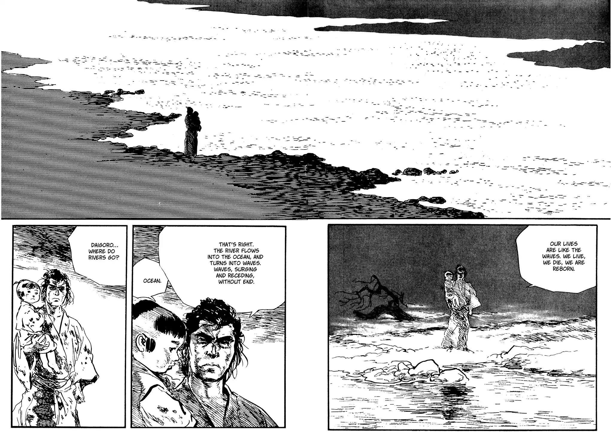 Kozure Ookami Chapter 139 page 11 - Chapter 139: Flute And Wave