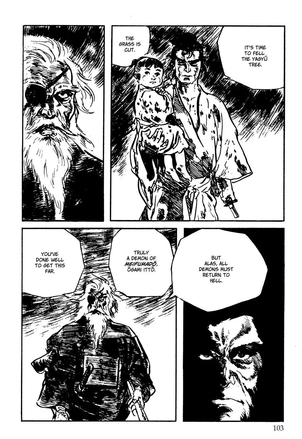 Kozure Ookami Chapter 139 page 32 - Chapter 139: Flute And Wave