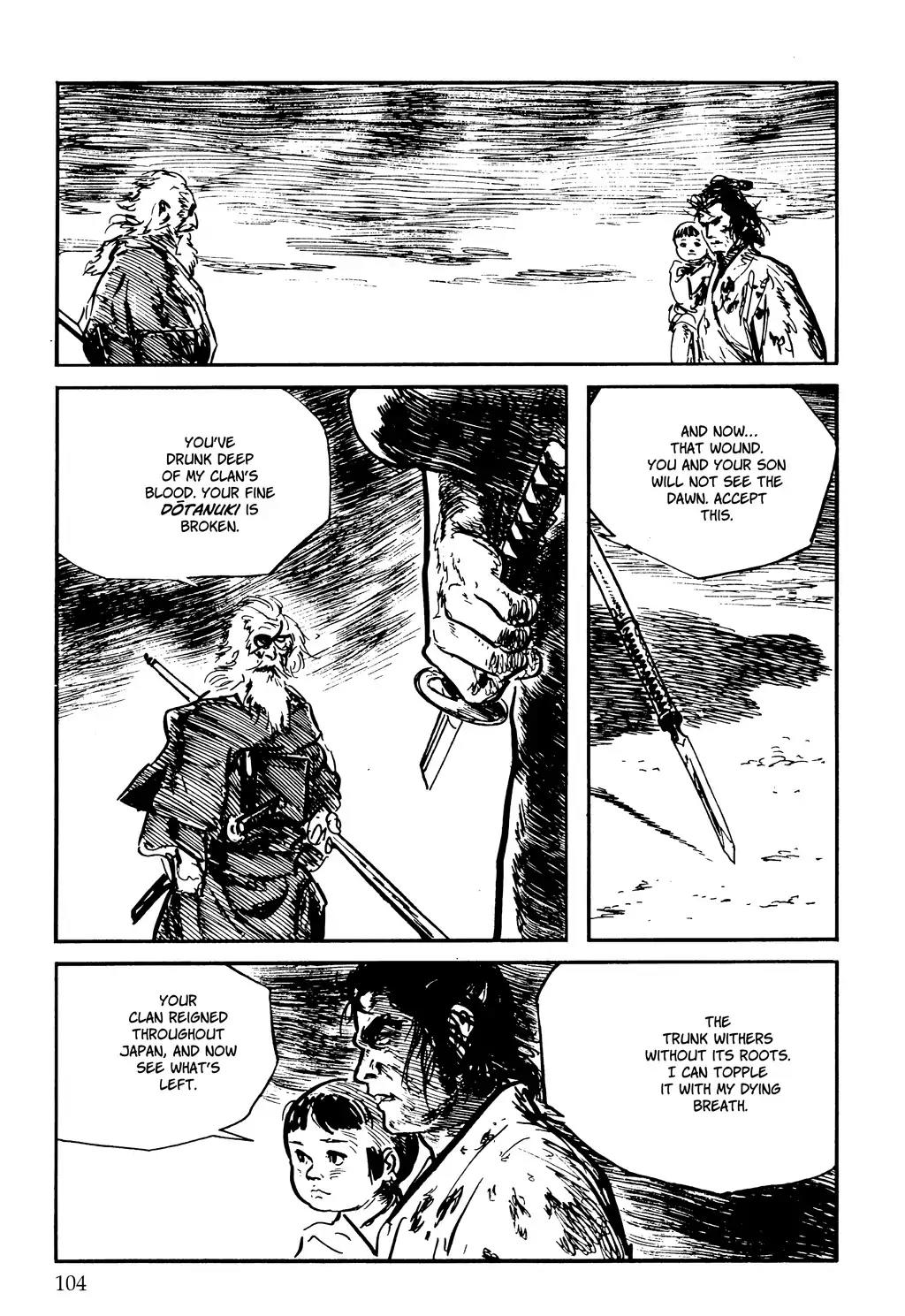 Kozure Ookami Chapter 139 page 33 - Chapter 139: Flute And Wave