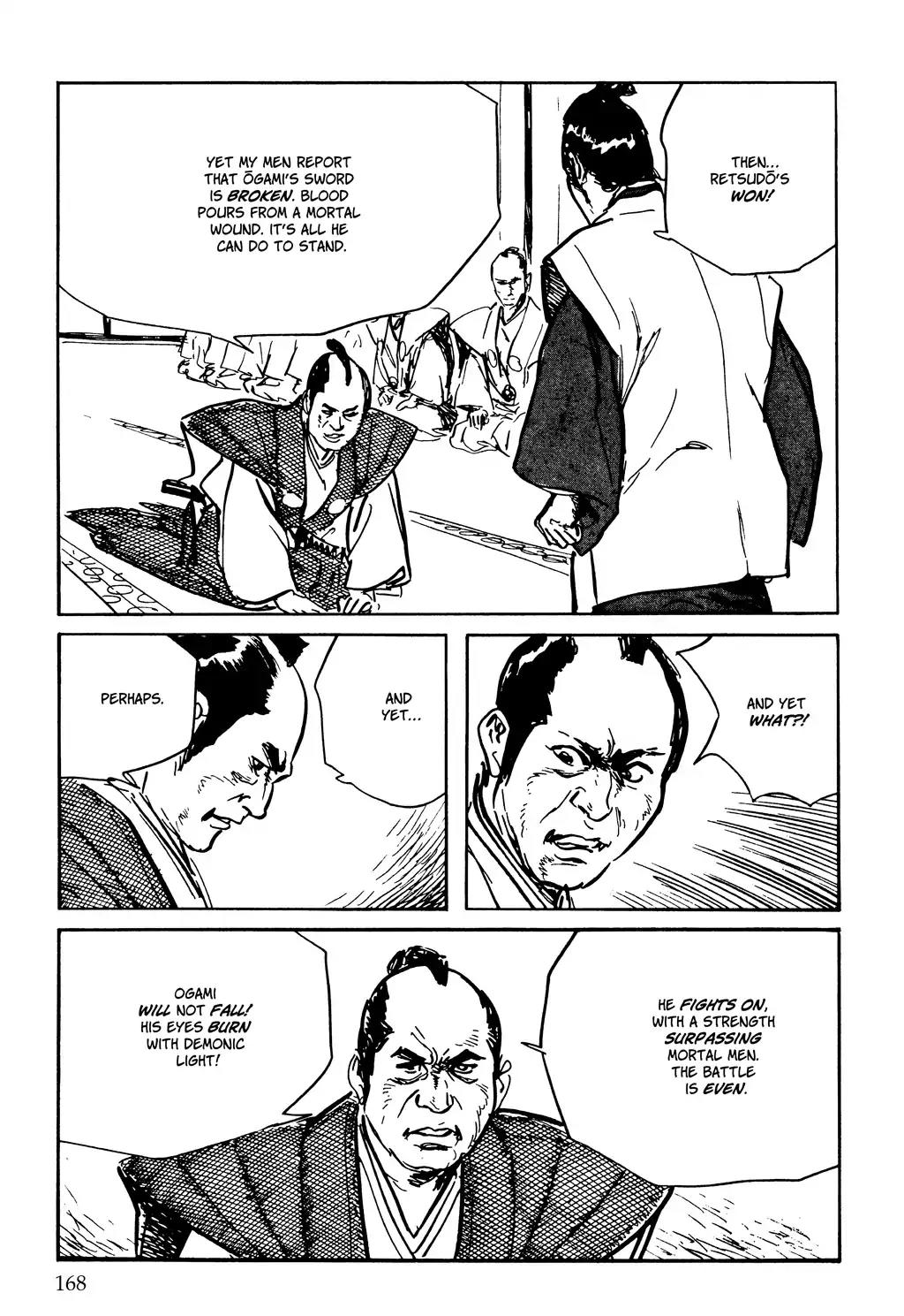 Kozure Ookami Chapter 140 page 37 - Chapter 140: The Lotus Throne