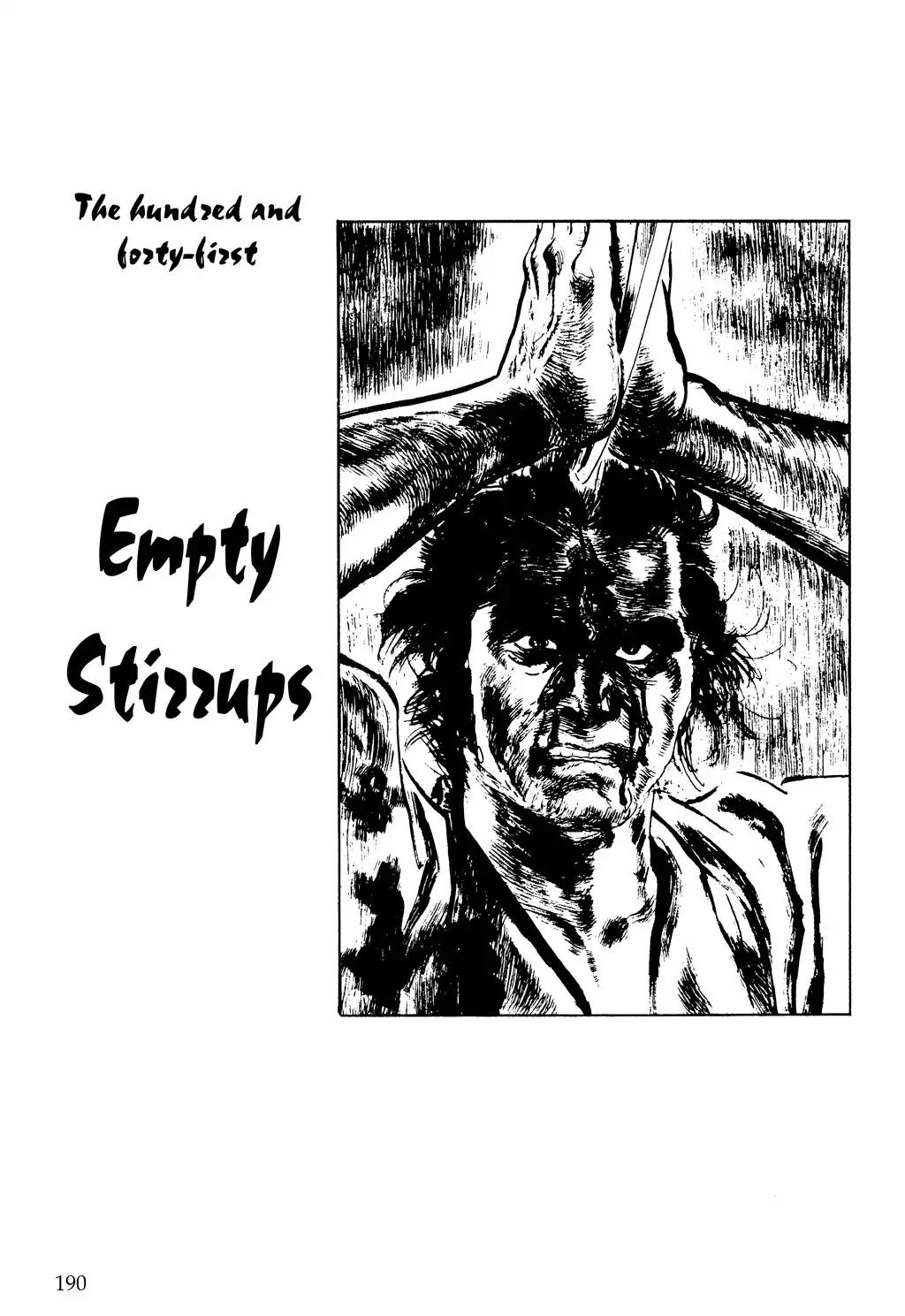 Kozure Ookami Chapter 141 page 1 - Chapter 141: Empty Stirrups
