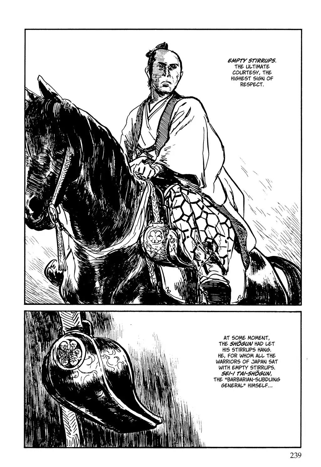 Kozure Ookami Chapter 141 page 38 - Chapter 141: Empty Stirrups