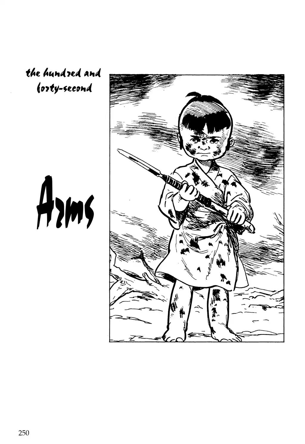 Kozure Ookami Chapter 142 page 1 - Chapter 142: Arms [END]