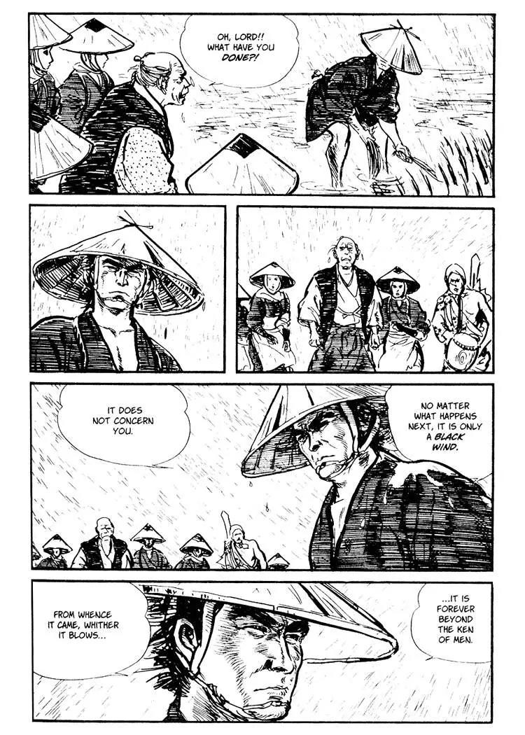 Kozure Ookami Chapter 26 page 37 - Chapter 26: Black Wind