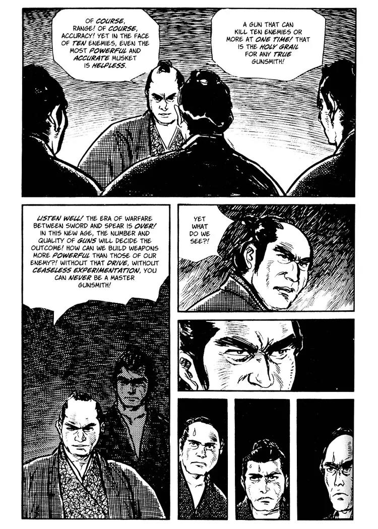 Kozure Ookami Chapter 28 page 33 - Chapter 28: The Guns Of Sakai