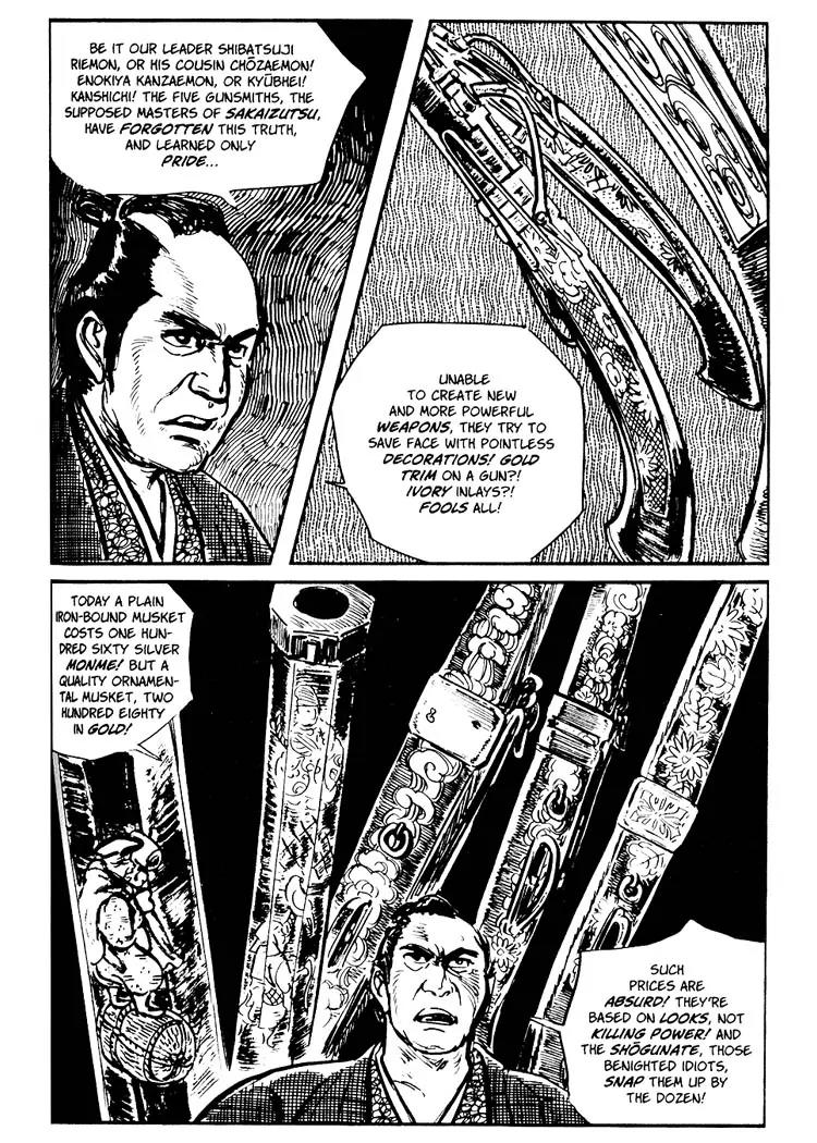 Kozure Ookami Chapter 28 page 34 - Chapter 28: The Guns Of Sakai