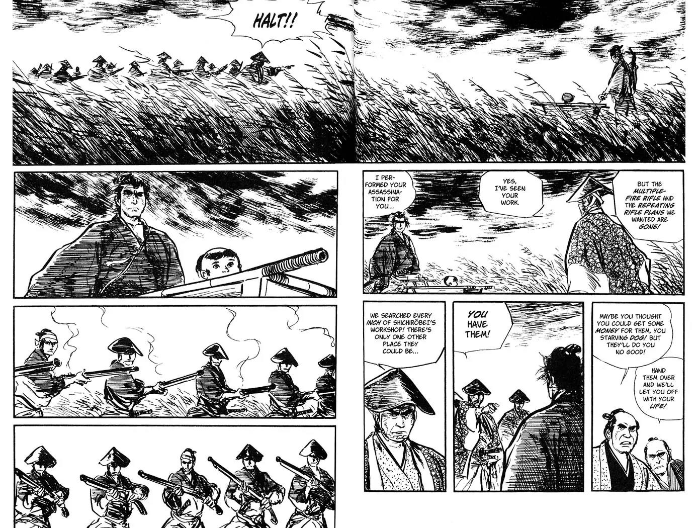 Kozure Ookami Chapter 28 page 56 - Chapter 28: The Guns Of Sakai