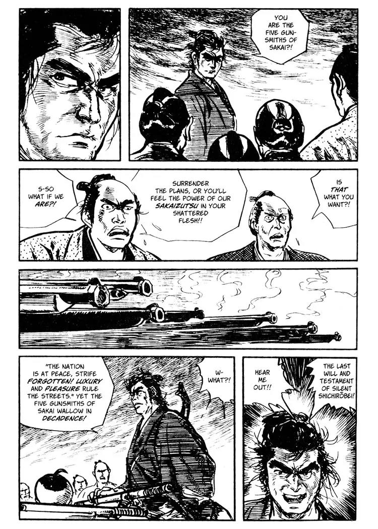 Kozure Ookami Chapter 28 page 57 - Chapter 28: The Guns Of Sakai