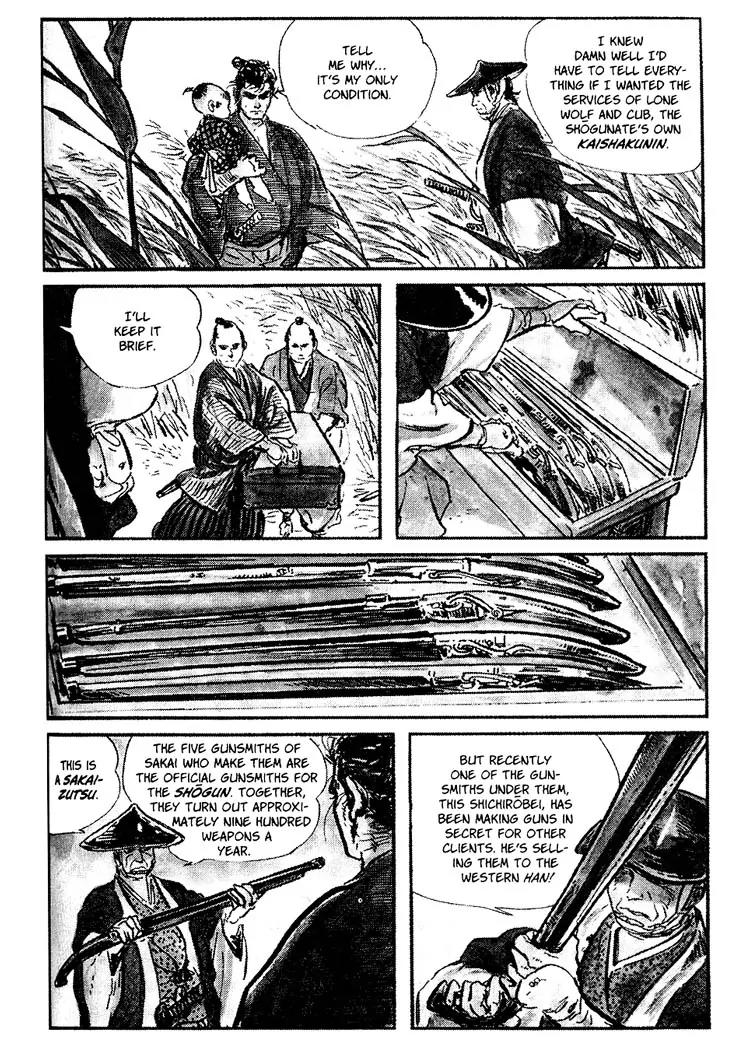 Kozure Ookami Chapter 28 page 6 - Chapter 28: The Guns Of Sakai
