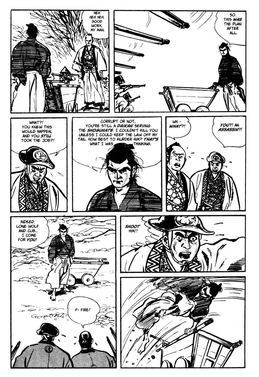 Kozure Ookami Chapter 4 page 21 - Chapter 4: Baby Cart On The River Styx