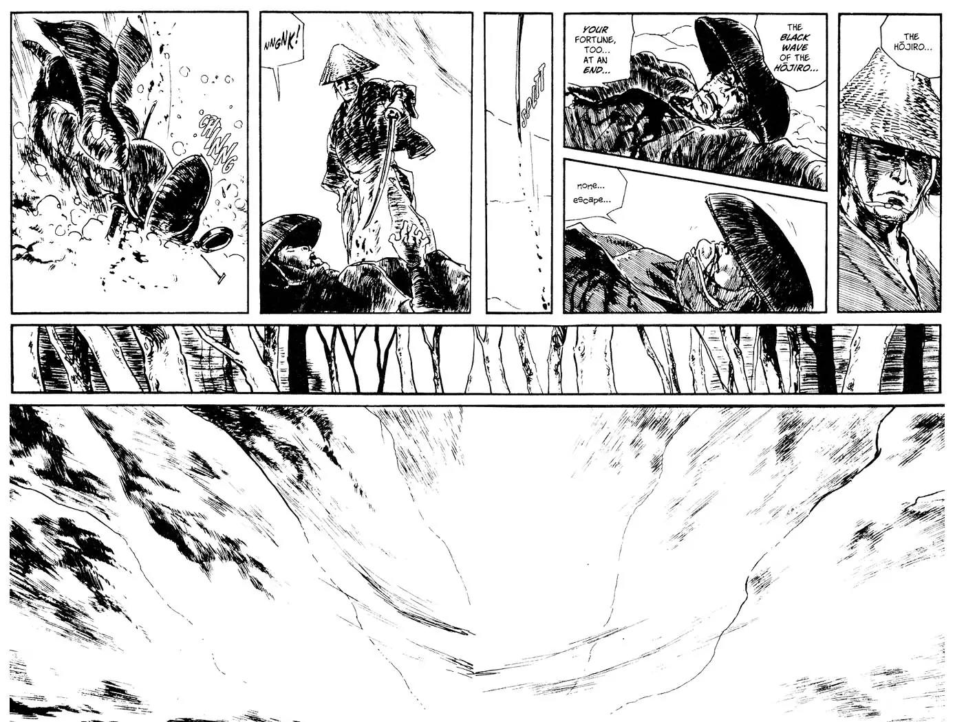 Kozure Ookami Chapter 64 page 46 - Chapter 64: The Moon In The East, The Sun In The West