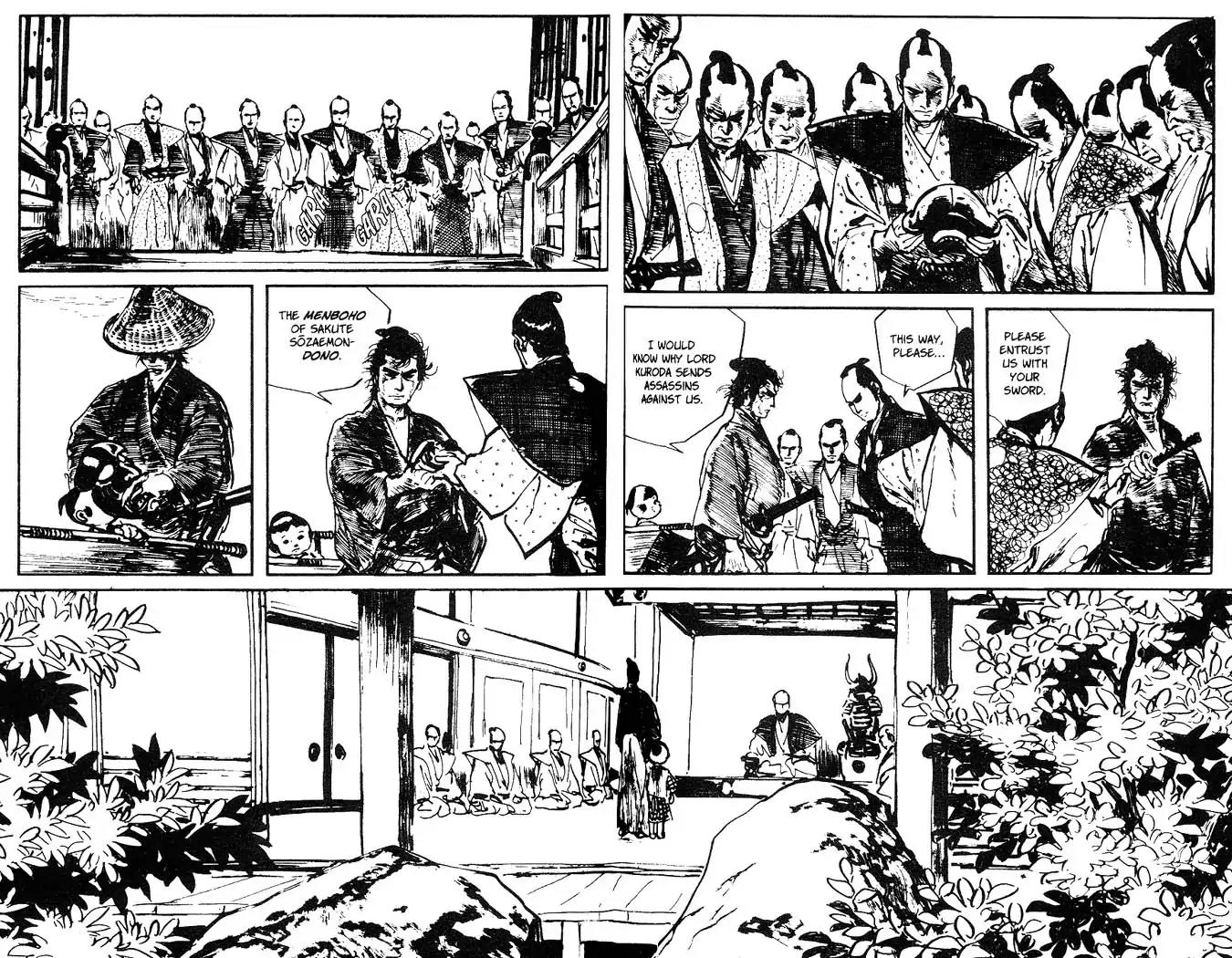 Kozure Ookami Chapter 71 page 51 - Chapter 71: The Kyushu Road