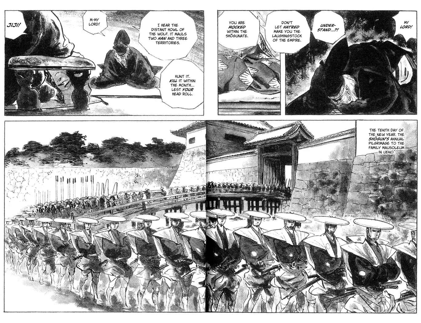 Kozure Ookami Chapter 88 page 13 - Chapter 88: Firewatchers Of The Black Gates