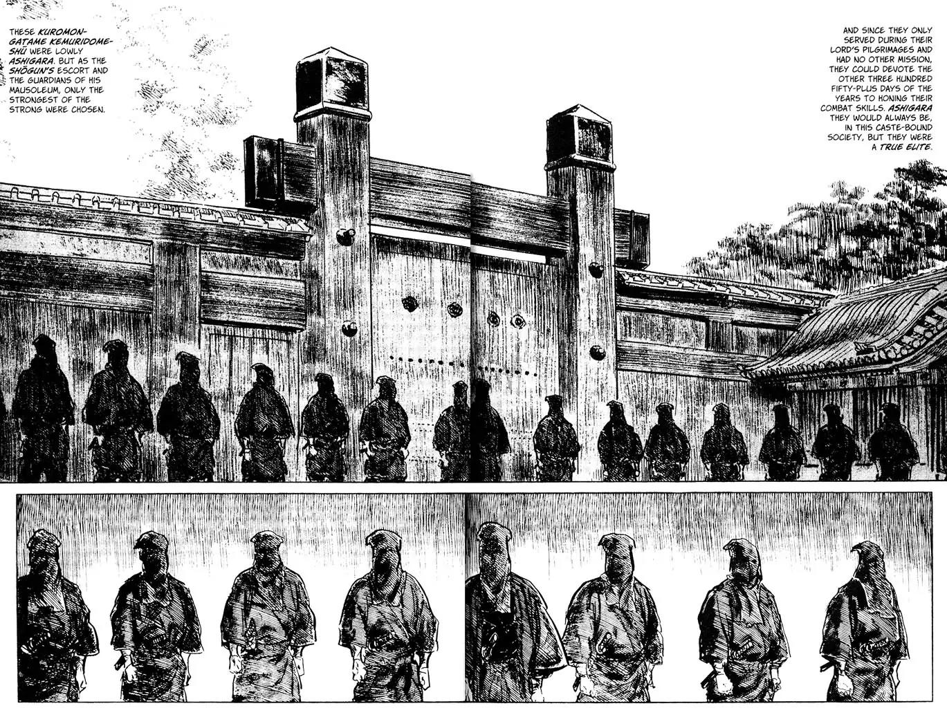 Kozure Ookami Chapter 88 page 25 - Chapter 88: Firewatchers Of The Black Gates
