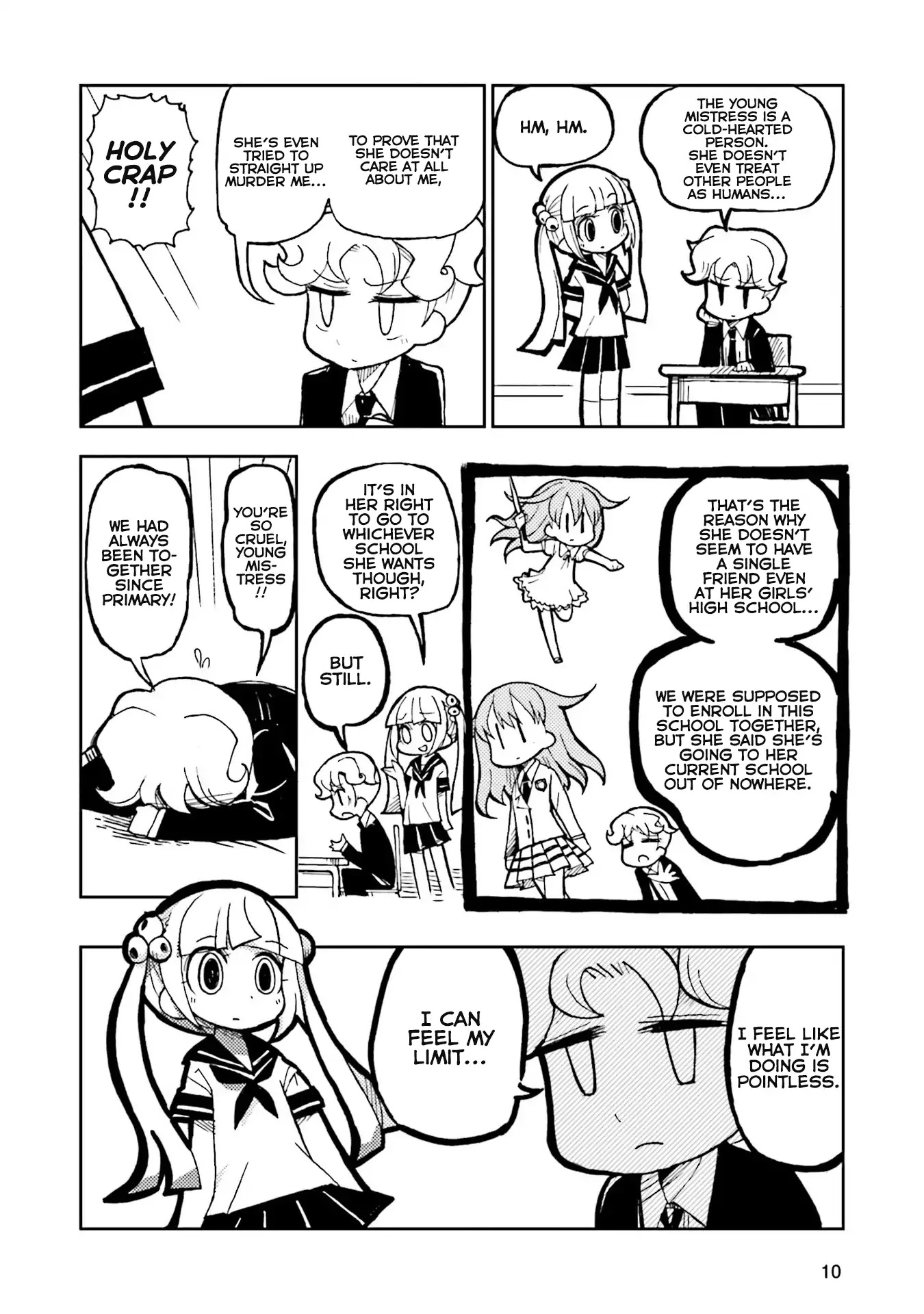 Kraunessa the Black Stagne Chapter 1 page 12 - Chapter 1: Young Mistress Arc, First Half