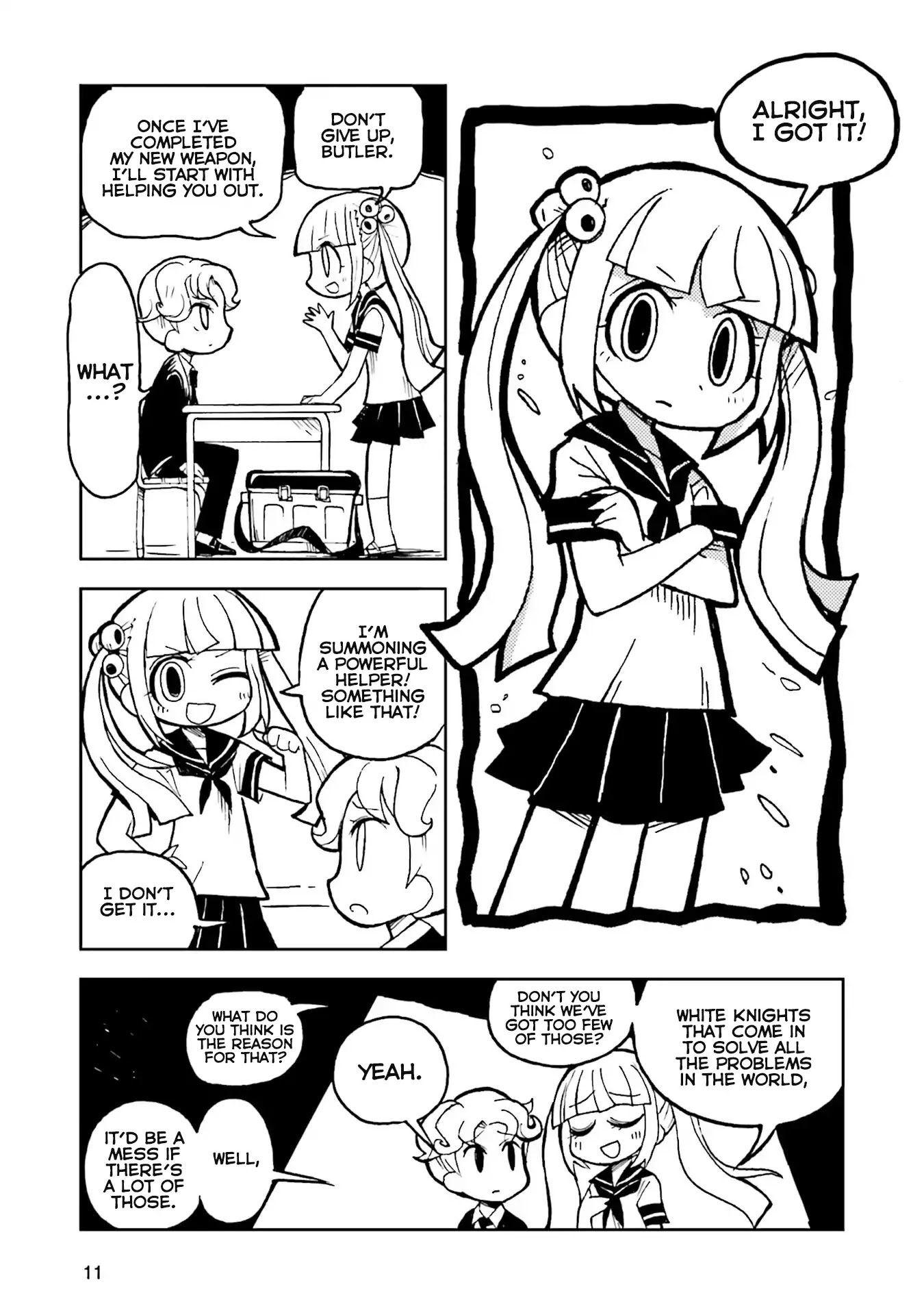 Kraunessa the Black Stagne Chapter 1 page 13 - Chapter 1: Young Mistress Arc, First Half