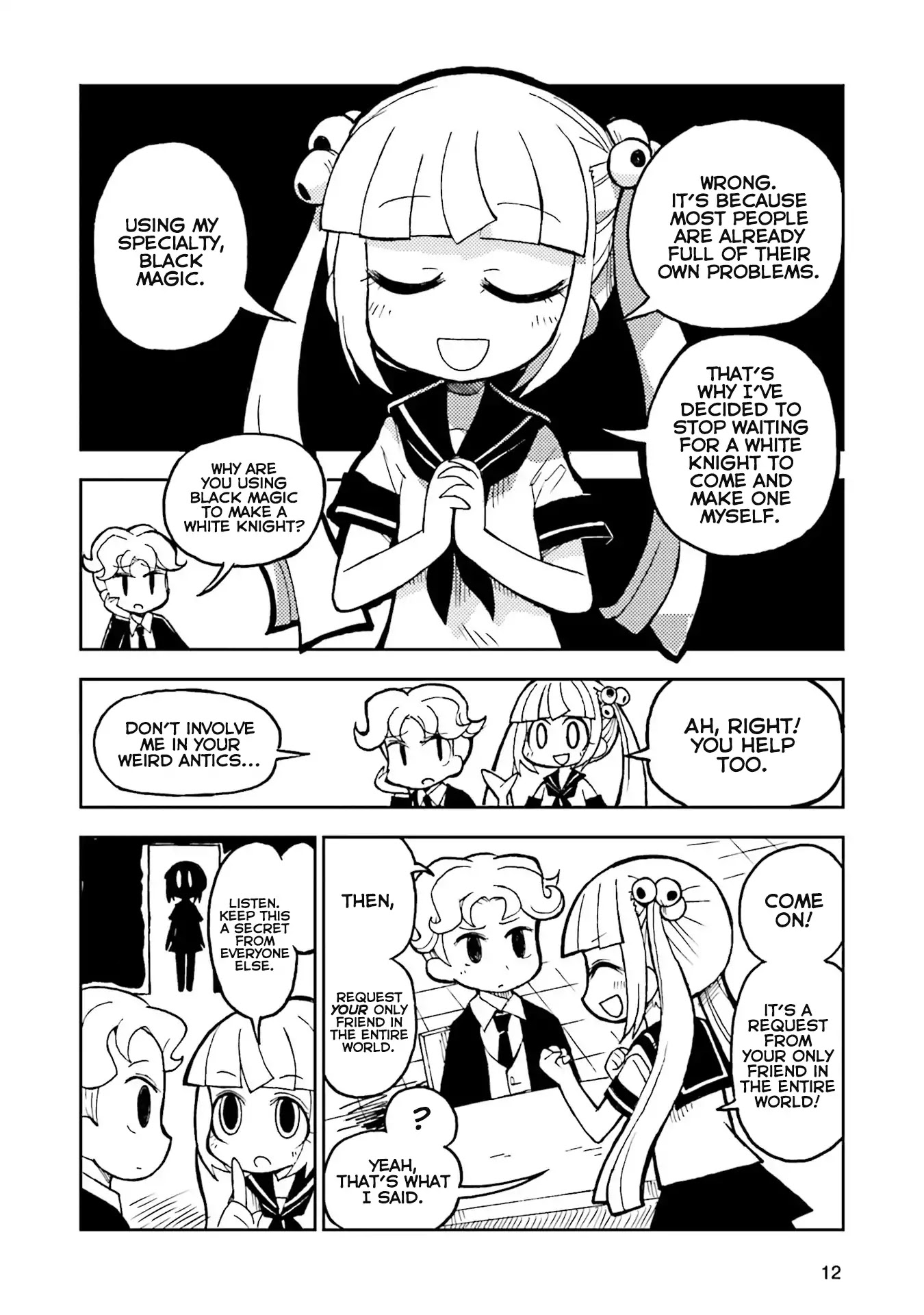Kraunessa the Black Stagne Chapter 1 page 14 - Chapter 1: Young Mistress Arc, First Half