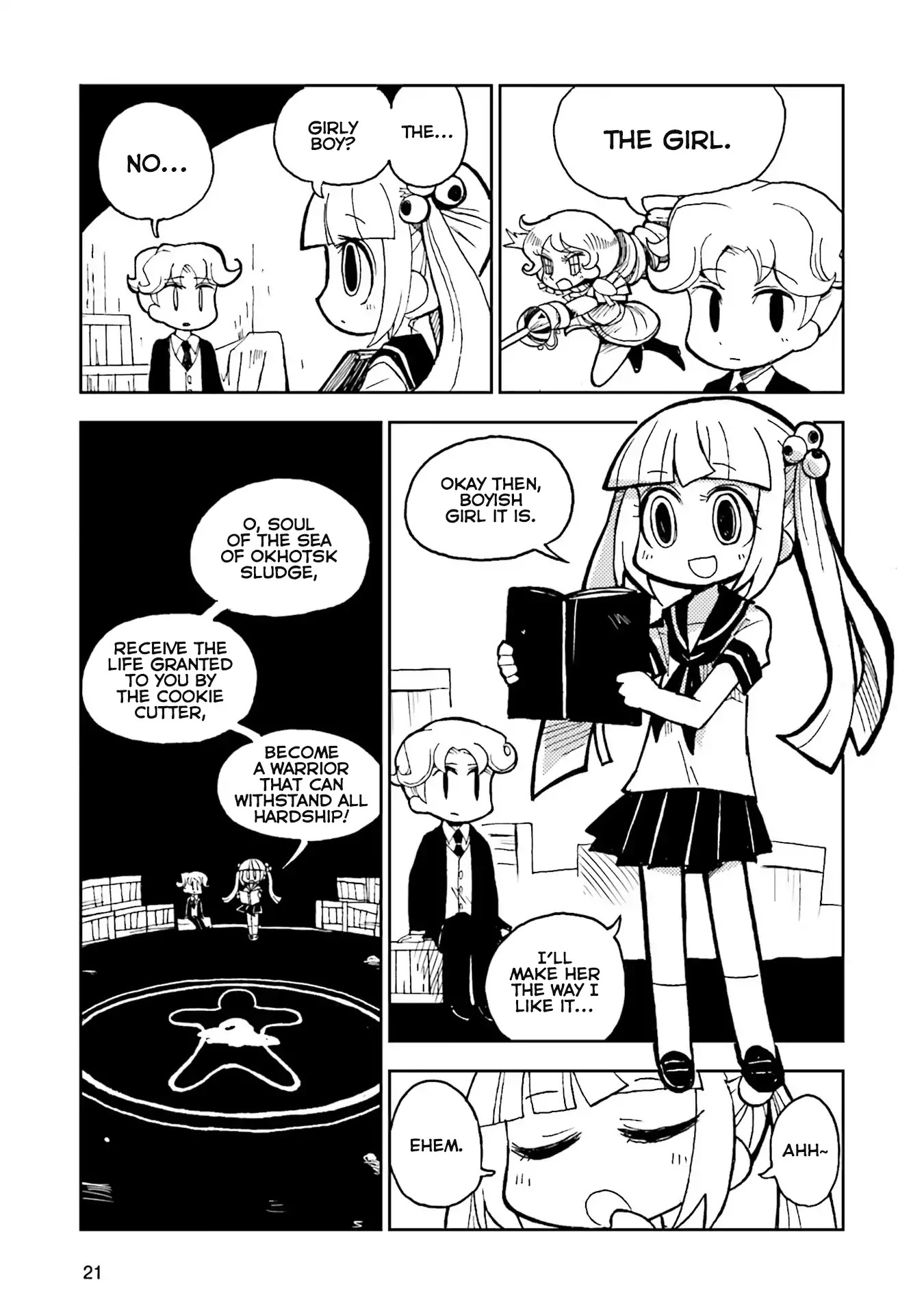 Kraunessa the Black Stagne Chapter 1 page 23 - Chapter 1: Young Mistress Arc, First Half