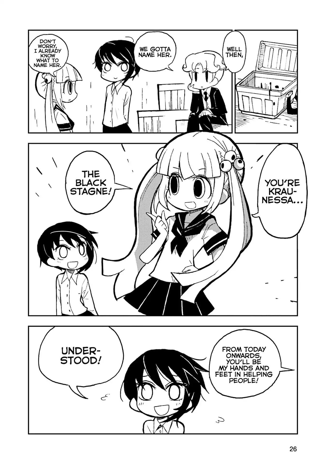 Kraunessa the Black Stagne Chapter 1 page 28 - Chapter 1: Young Mistress Arc, First Half