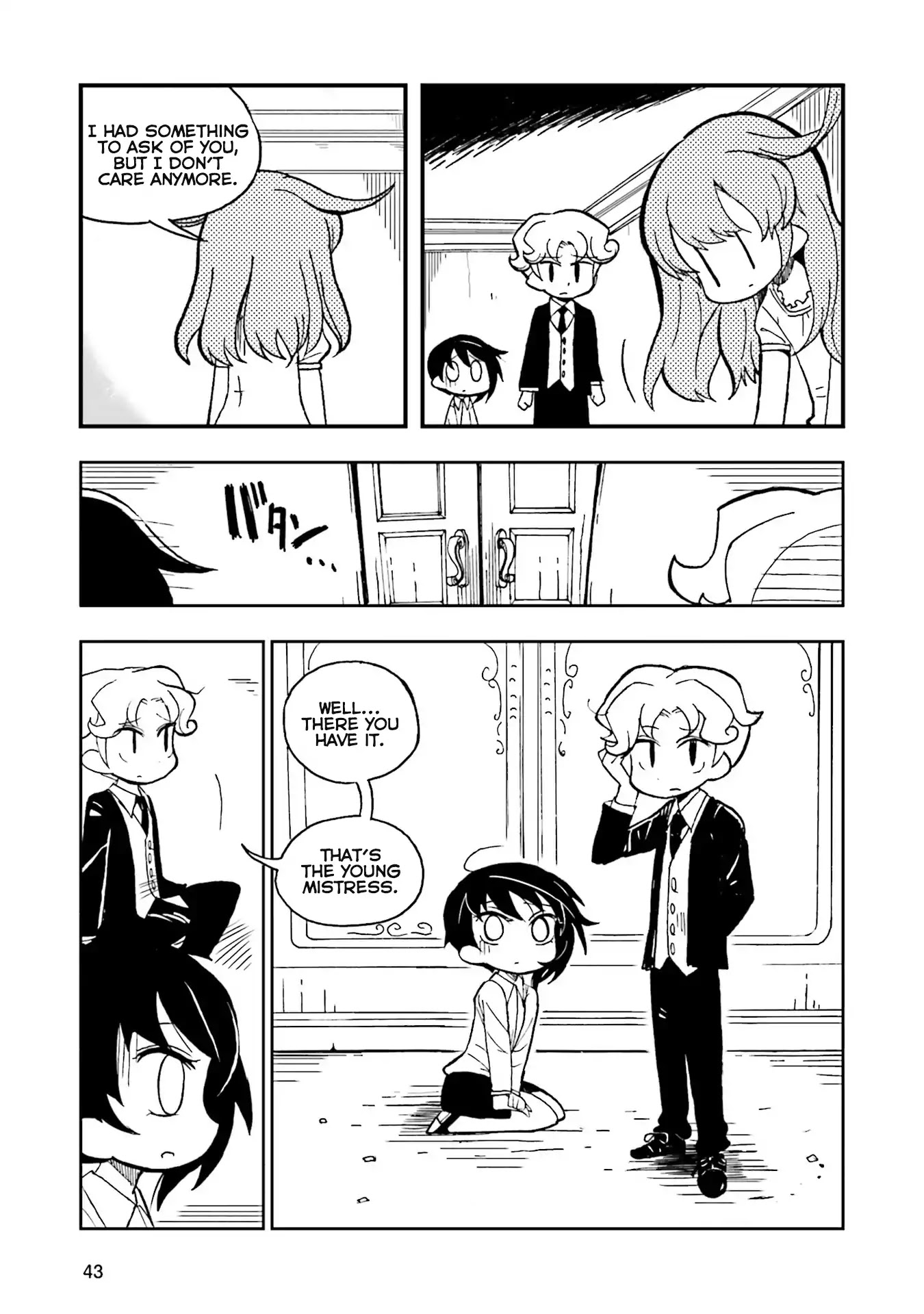 Kraunessa the Black Stagne Chapter 1 page 45 - Chapter 1: Young Mistress Arc, First Half