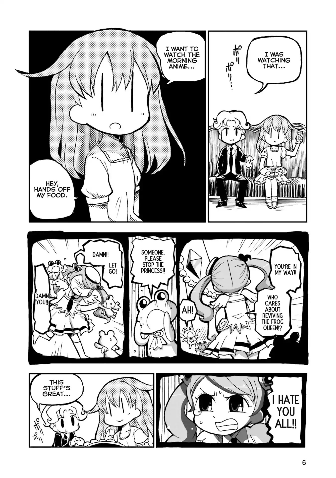 Kraunessa the Black Stagne Chapter 1 page 8 - Chapter 1: Young Mistress Arc, First Half