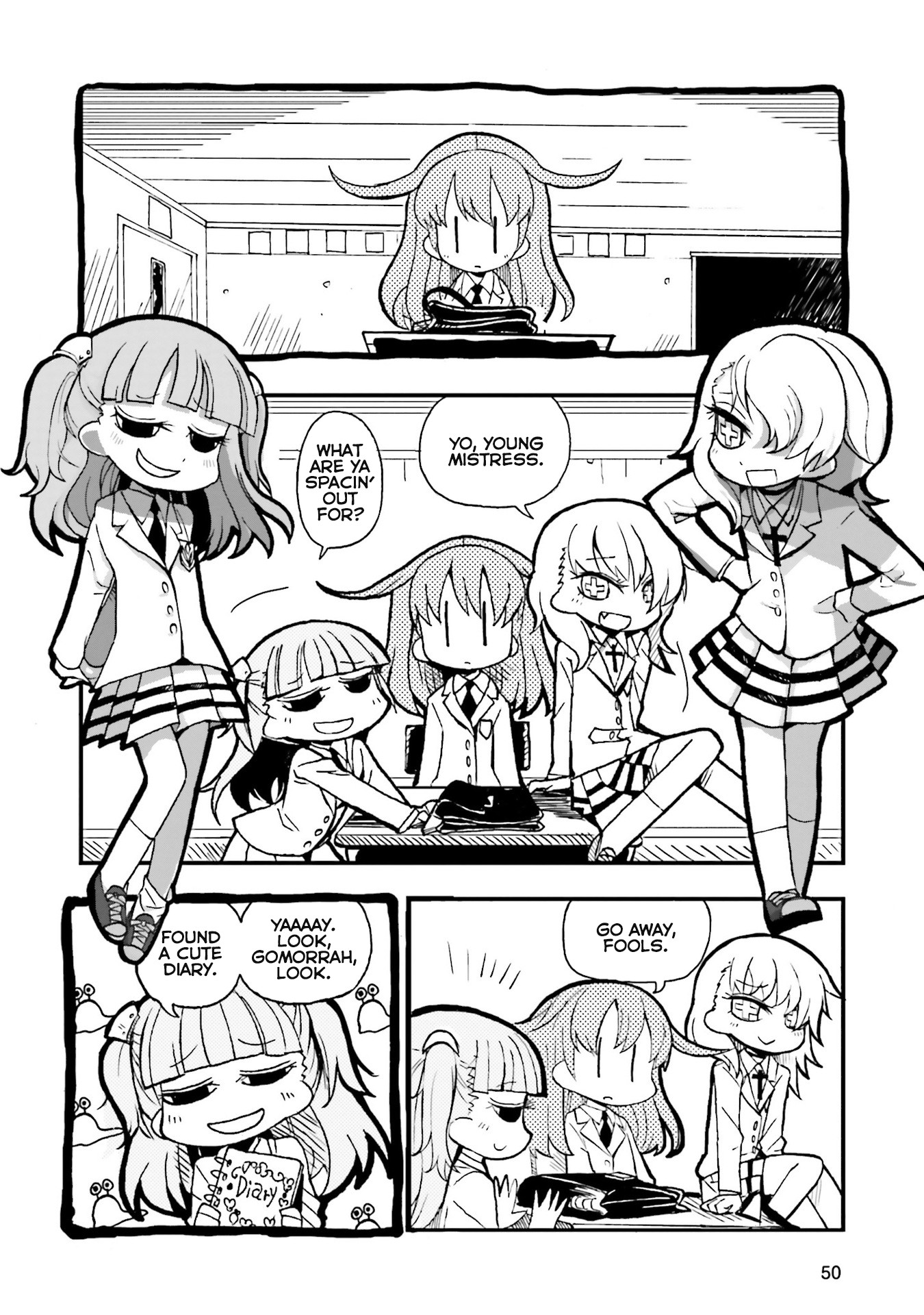 Kraunessa the Black Stagne Chapter 2 page 4 - Chapter 2: Young Mistress Arc, Second Half